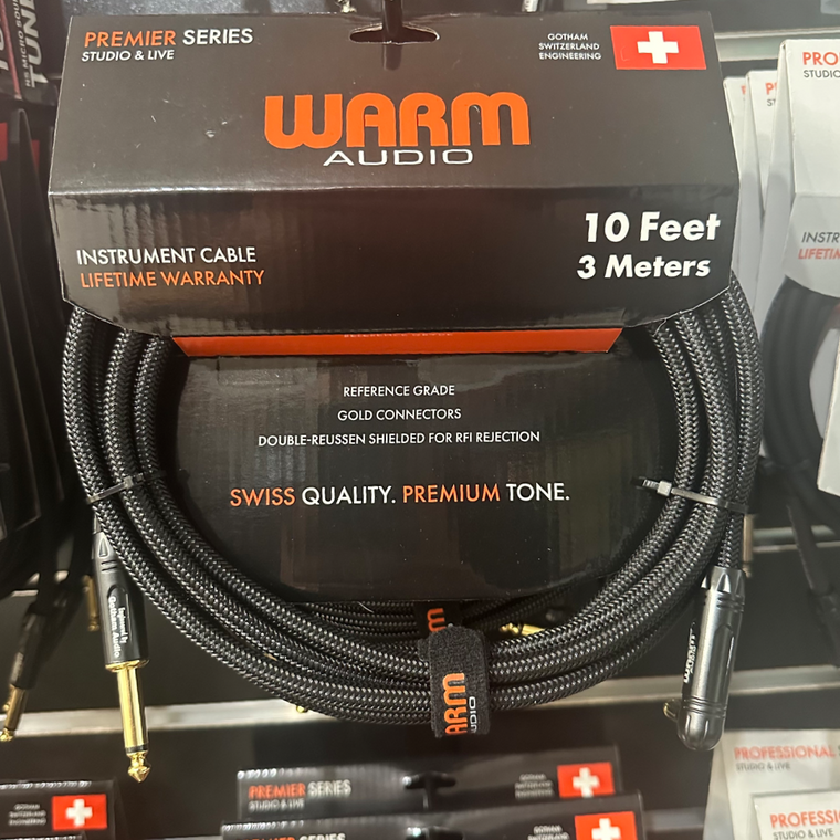 Warm Audio Premier 10' Right Angle Cable