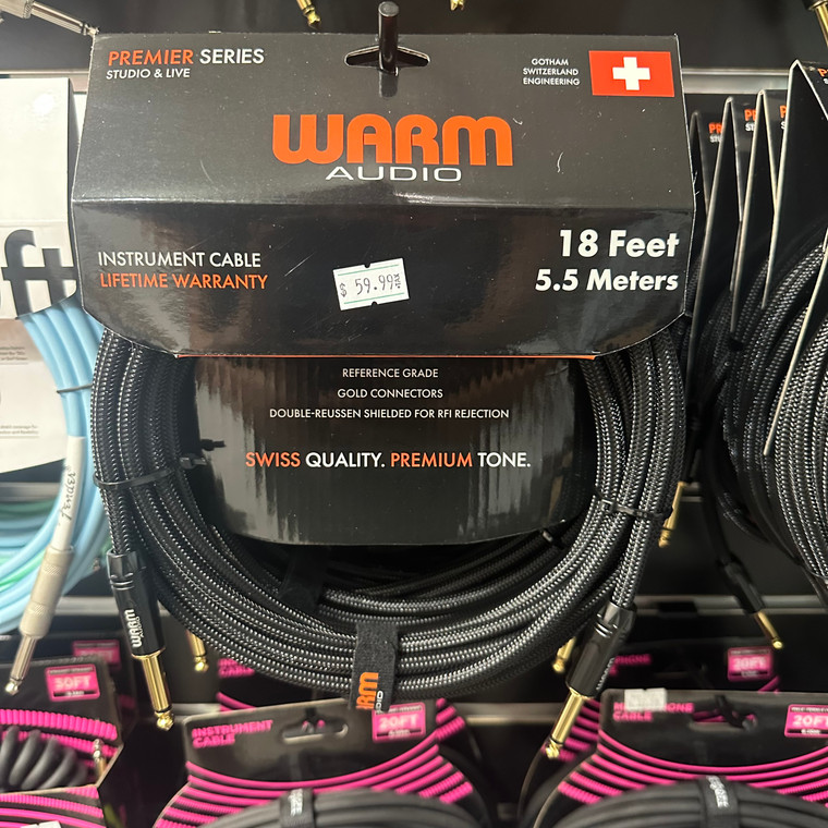 Warm Audio Premier 18' TS Cable