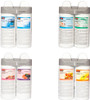Rubbermaid Microburst Duet Mixed Refills Pack - 4 Aerosols