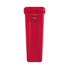 1956189 - Rubbermaid Slim Jim with Venting Channels - 87 Ltr - Red