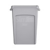 Rubbermaid FG354060GRAY - Slim Jim with Venting Channels - 87 Ltr - Grey