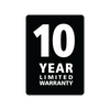 Rubbermaid 10-Year Warranty Mark