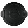 Rubbermaid BRUTE Lid - 166.5 Ltr - Black