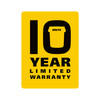 Rubbermaid's 10-Year Warranty Mark