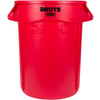 Rubbermaid Brute Container 121.1 L - Red