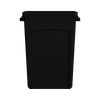 Rubbermaid FG354060BLA - Slim Jim with Venting Channels - 87 Ltr - Black Rubbermaid FG354060BLA - Slim Jim with Venting Channels - 87 Ltr - Black