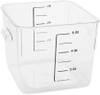 Rubbermaid Space Saving Container - 5.7 Ltr - Clear - FG630600CLR