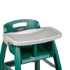 Rubbermaid Tray For Sturdy Chair Tray Fixed to Green Sturdy Chair