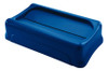 Rubbermaid Slim Jim Swing Lid - Blue - FG267360BLUE