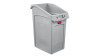 Rubbermaid Slim Jim 87 Litre Under Counter Container Gray