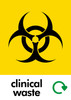 Clinical Waste Sticker