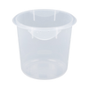 FG572124CLR - Rubbermaid Round Storage Container - 3.8 Ltr - Clear
