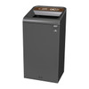2154756 - Rubbermaid Configure Container with Food Waste Label - 87 Ltr - Brown