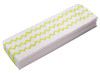 2136051 - Rubbermaid HYGEN™ Disposable Microfibre Mop Pad - Yellow - Single-use, coloured design reduces risk of cross-contamination