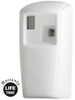 1818144 - Rubbermaid Unbranded Microburst Dispenser with LCD Display - White - A stylish and compact air freshening solution for washrooms, bathrooms and more