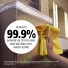 Rubbermaid HYGEN R-40 Recycled Microfibre Cloth - Yellow - 1820580 - Effective Cleaning
