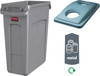 BNSC60M - Soho Recycling Bin - 60 Ltr - Metal