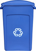 BNSC87P - Soho Recycling Bin - 87 Ltr - Paper Recycling - Embossed Recycling Logo