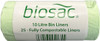 PMCBIO10 - Biosac Compostable Bin & Caddy Liner - 10 Ltr