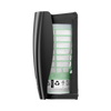 Black CirculAir 90 Dispenser Facing Left with Closed Cover and Installed Refill