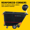 Reinfroced Corners Built to Reduce Wear, Impact & Surface Damage