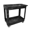 Rubbermaid Standard Utility Cart - Small - Black - FG9T6600BLA