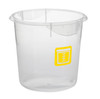 Rubbermaid Round Container - Clpp - 3.8L Yellow