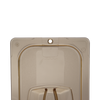 Rubbermaid Amber GN 1/3 Hard Cover with Peg Hole