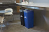 Rubbermaid Square Container - Recycling 87 L - Blue - FG356973BLUE