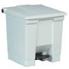 Rubbermaid Step-On Container 30L White