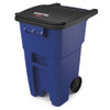 Rubbermaid Brute Rollout Container 189L Blue