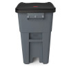 Rubbermaid BRUTE Rollout Container - 189 Ltr - Grey