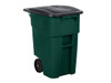 Rubbermaid Brute Rollout Container 189L Green