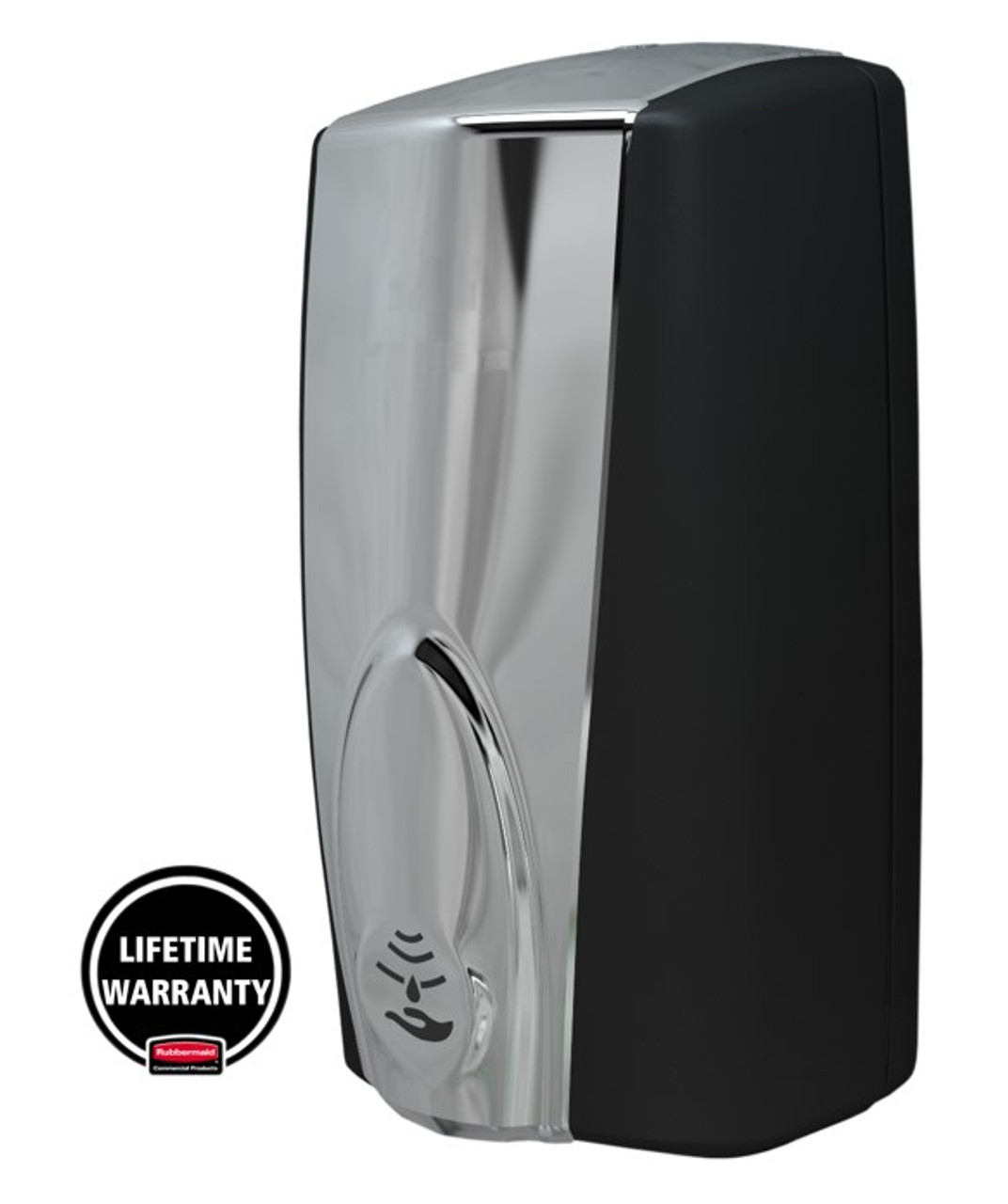 Rubbermaid 1100ml Generic Autofoam Soap Dispenser - Black/Chrome