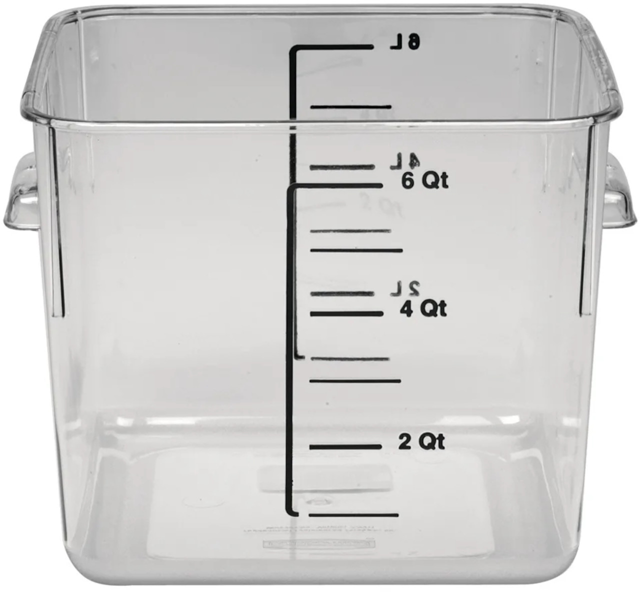 FG630600CLR - Rubbermaid Space Saving Container - 5.7 Ltr - Clear