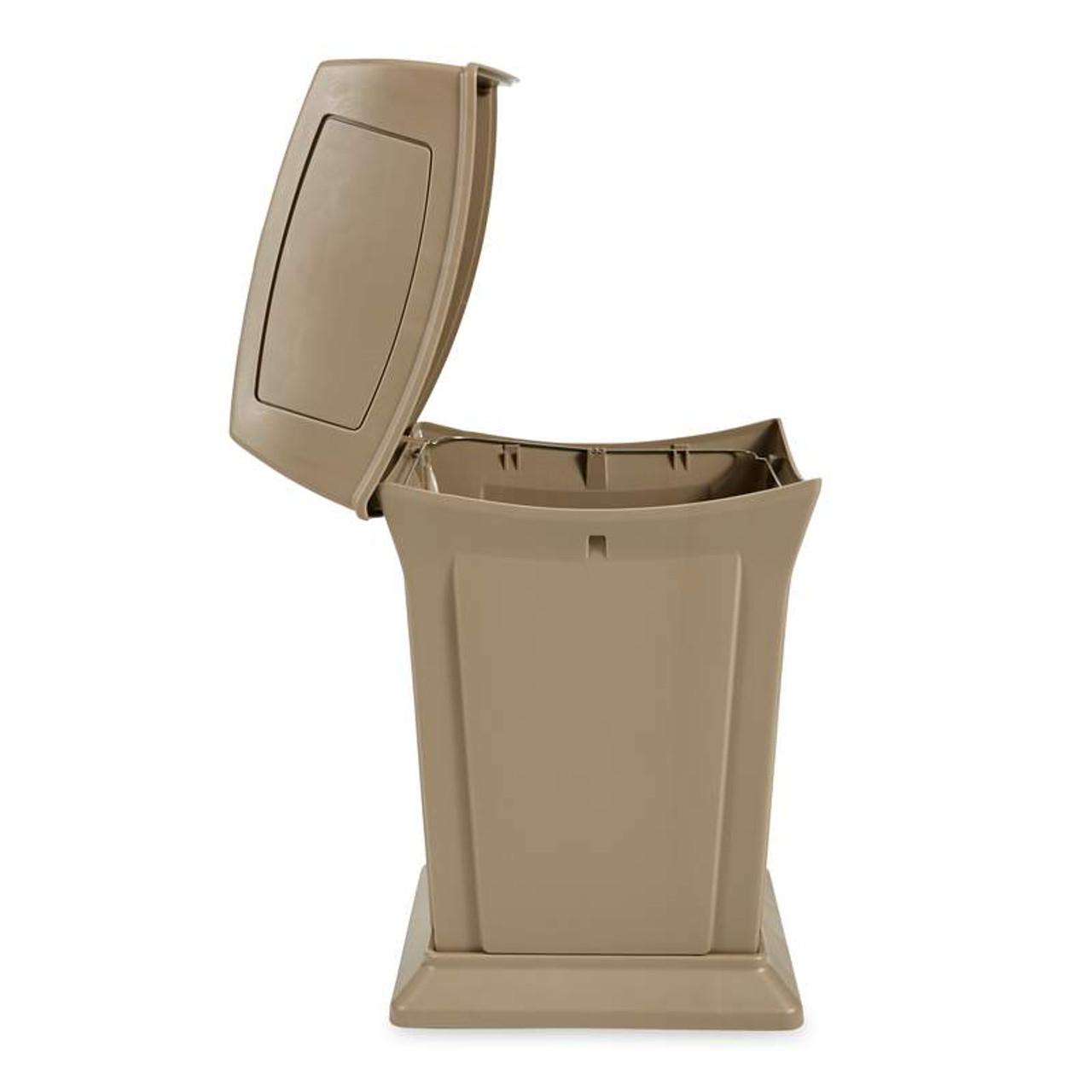 Rubbermaid Ranger Container W/2 Door Top 170.3 L - Beige - FG917188BEIG