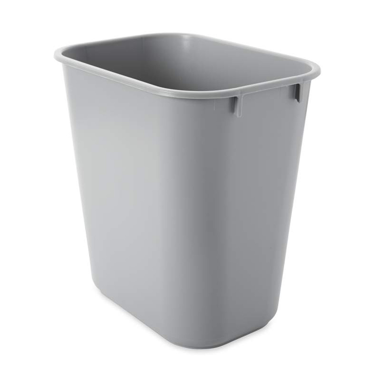 Rubbermaid Rectangular Wastebasket - 12.9 Ltr - Grey