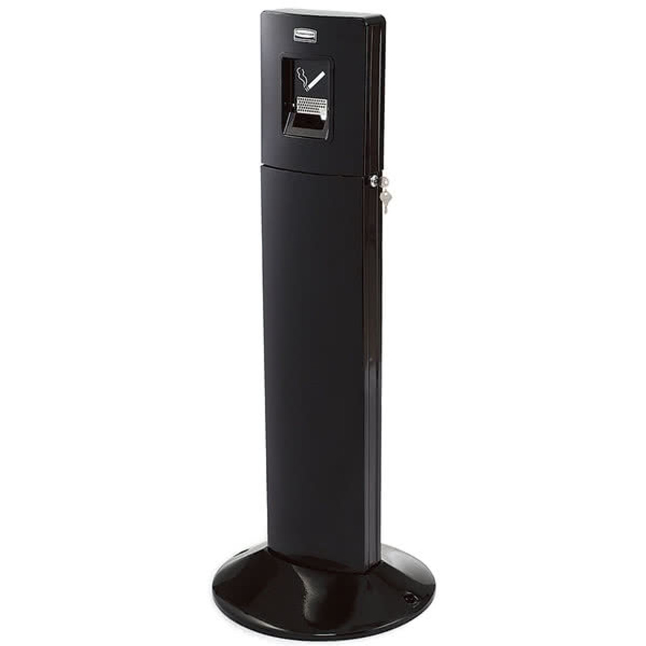 Rubbermaid Metropolitan Smokers' Station - Black