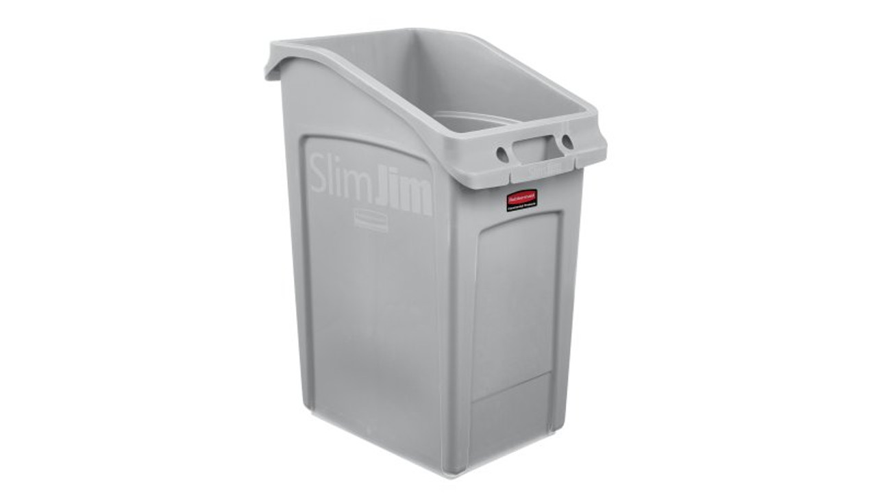 Rubbermaid Slim Jim Under Counter Container 87 L - Gray