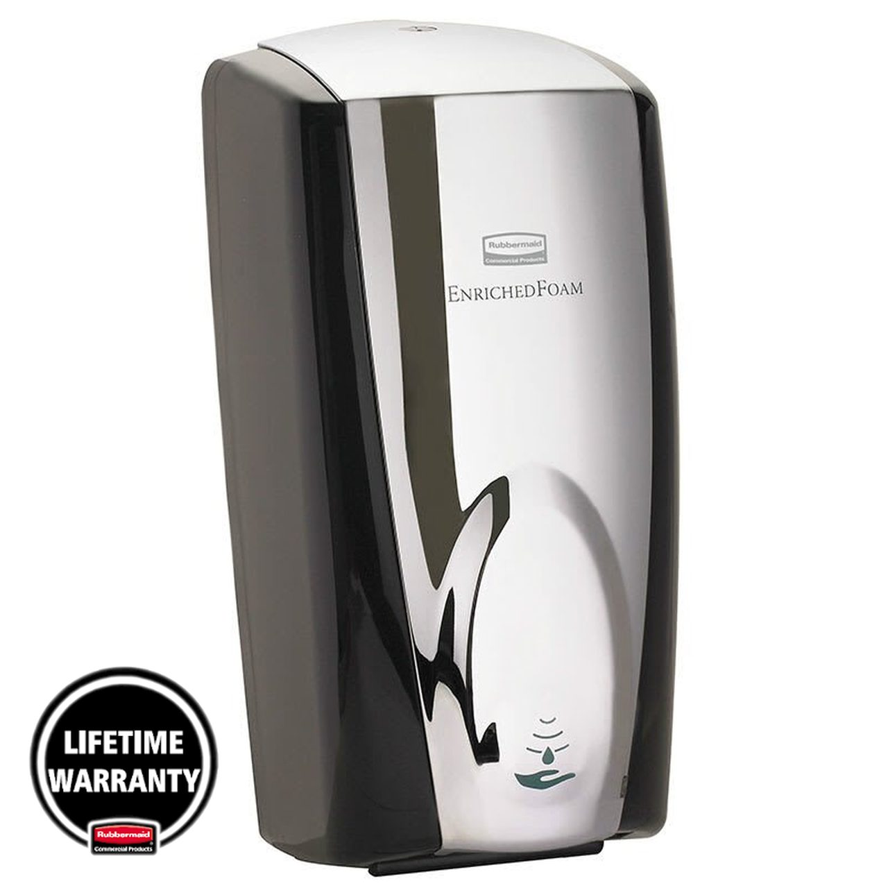 Rubbermaid Hand Hygiene Station with Alcohol Plus Hand Rub and Black/Chrome Dispenser Bundle