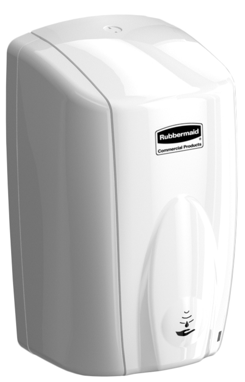 2162587 - Rubbermaid AutoFoam Dispenser - 500ml - White - Lockable design protects refills and batteries from the risk of theft
