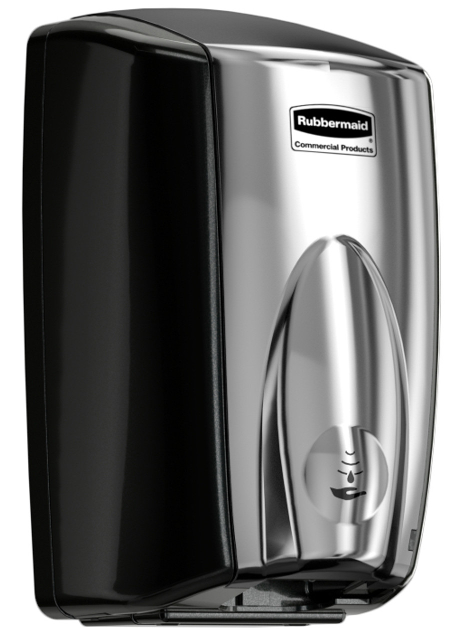 2162588 - Rubbermaid AutoFoam Dispenser - 500ml - Black/Chrome - Cost-effective dosing control provides up to 1,250 hand washes per refill
