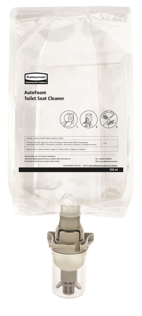 2162586 - Rubbermaid AutoFoam Toilet Seat Cleaner - 500ml