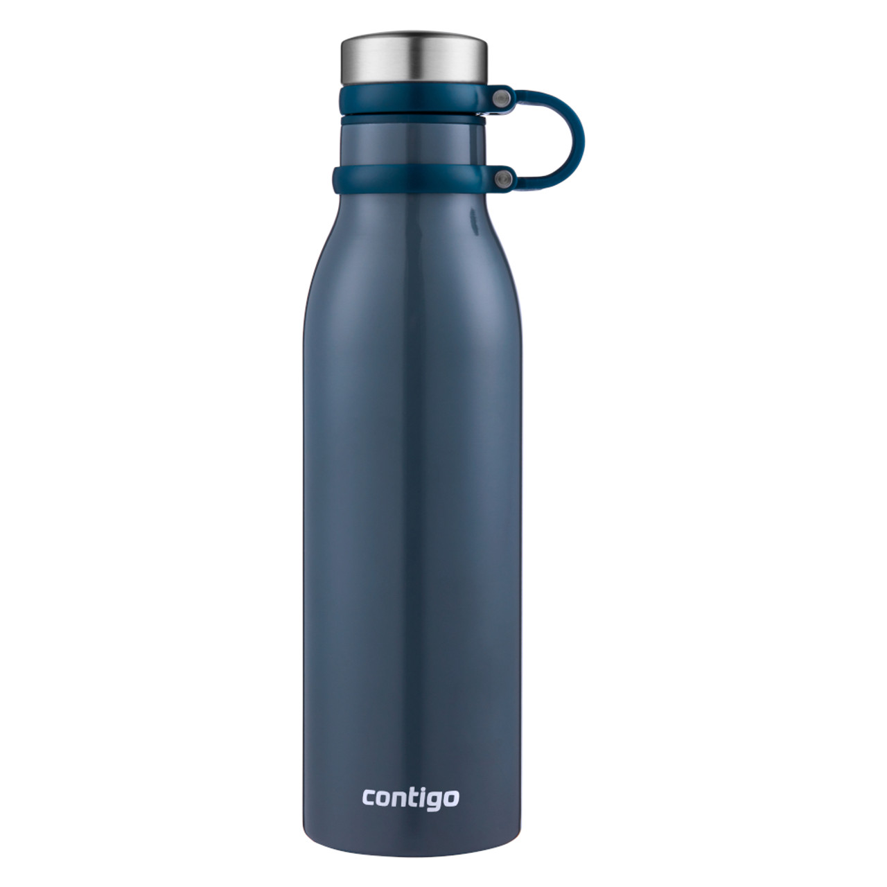 2136678 - Contigo Matterhorn Insulated Water Bottle - 590ml - Blueberry - Stylish and durable stainless-steel drinks bottle for walkers, hikers, travellers, commuters and more