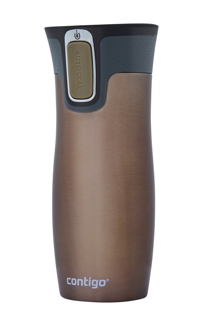 2095796 - Contigo West Loop Insulated Travel Mug - 470ml - Latte - Perfect leak-proof drinks solution for those on-the-go