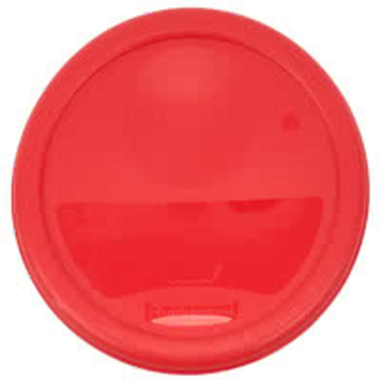 Rubbermaid Round Container Lid - Small Red