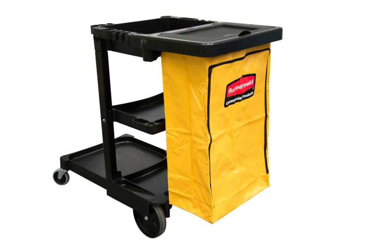 Rubbermaid Janitor Cart With Bag - 1805985