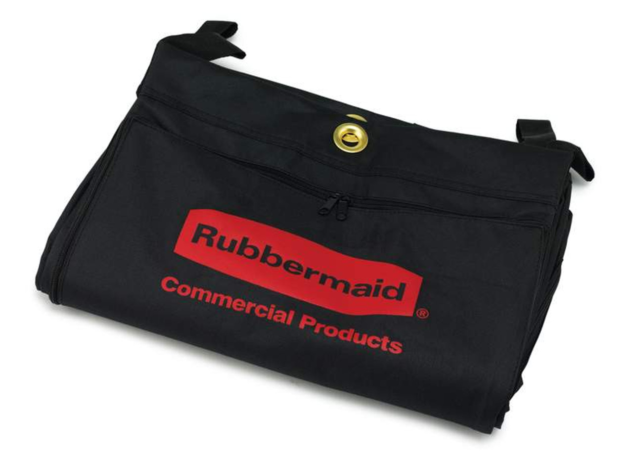 Rubbermaid Es Hk Cart Canvas V Lined Bag 30 Gal Bla - 1966888