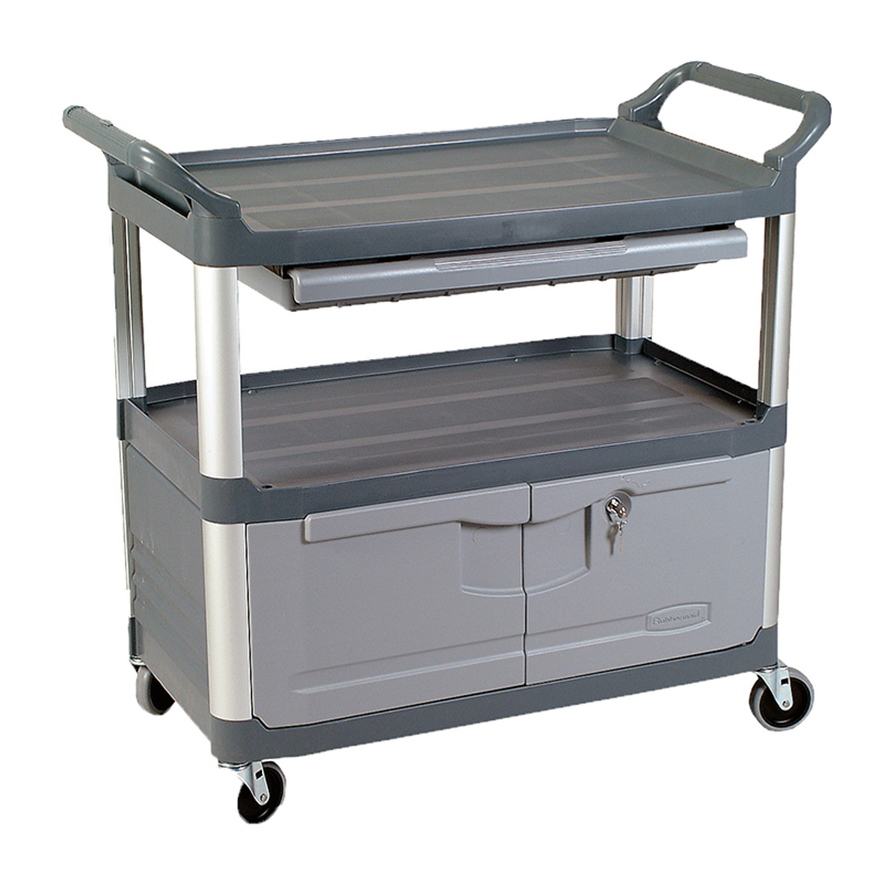 Rubbermaid X-Tra Cart Incl. Drawer + Cabinet