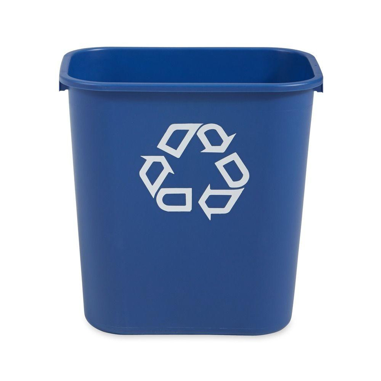 Rubbermaid Rectangular Wastebasket 26.6 L - Blue - FG295673BLUE